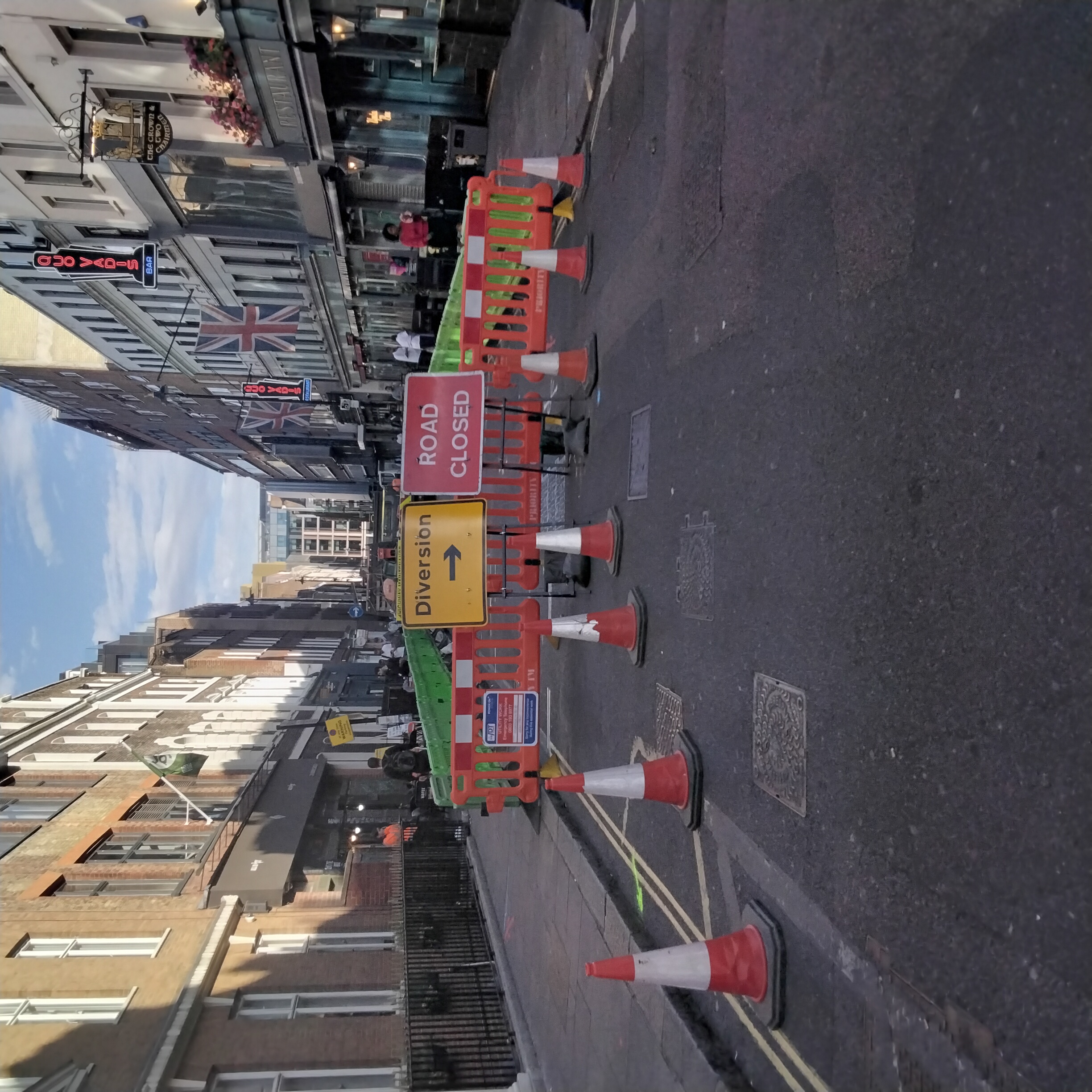 Urban Infrastructure Development Soho Square and Dean Street London
