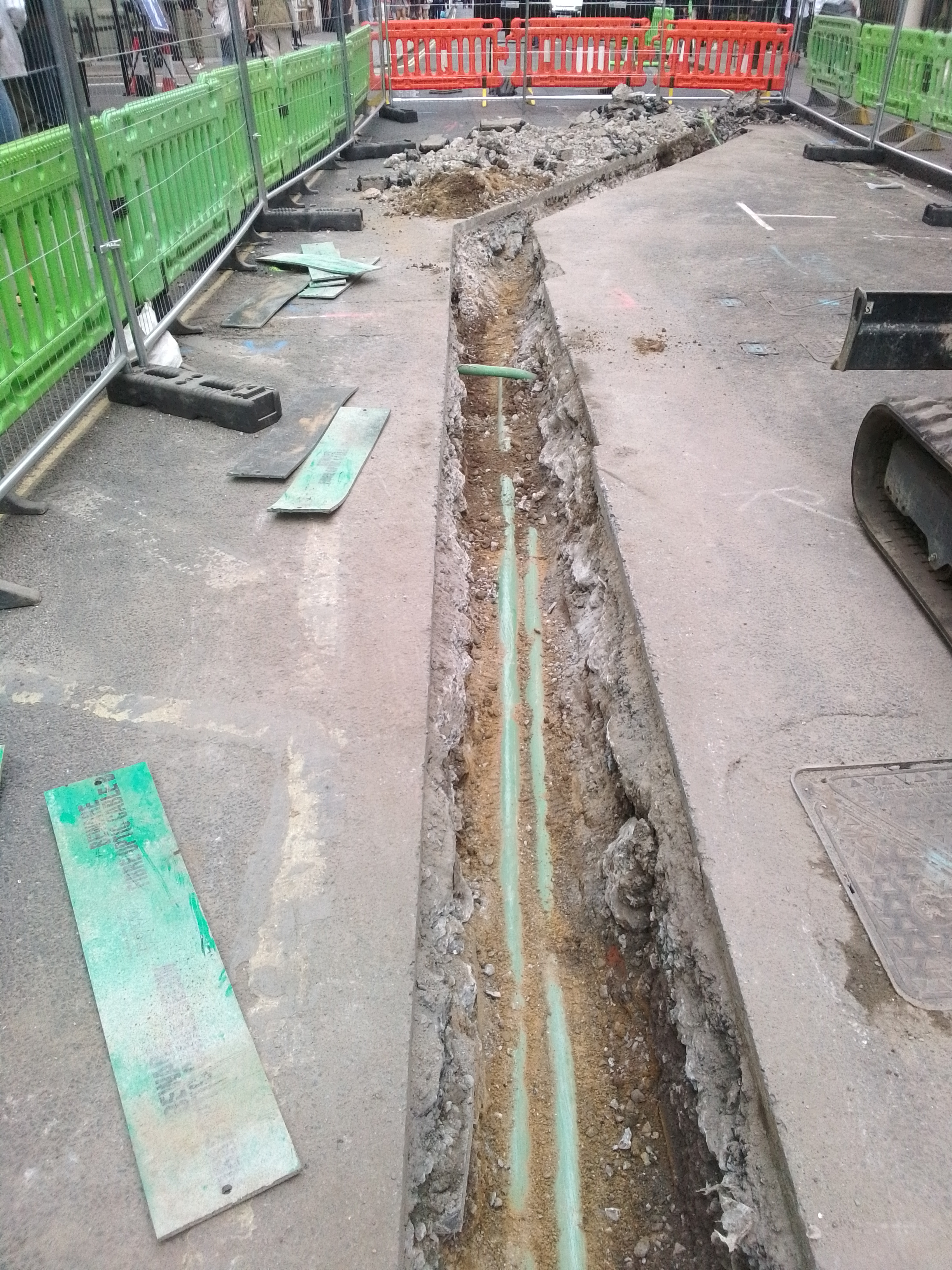 Urban Infrastructure Development Soho Square and Dean Street London